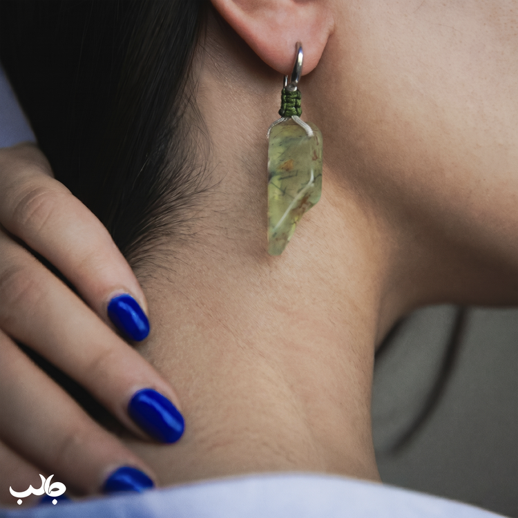 گوشواره یشم - خرید گوشواره یشم زنانه